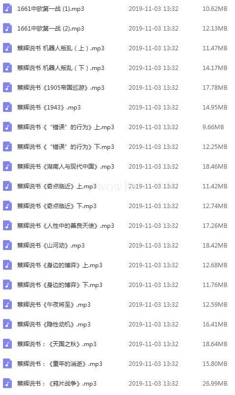 历史入门，听这15本就够了