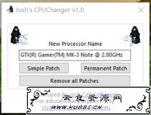 <span style='color:#FFFFFF'>电脑CPU名称修改装逼工具</span>