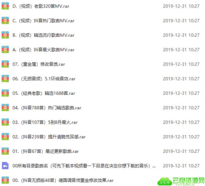 车载无损音乐U盘128G