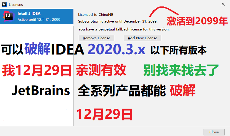 Jetbrains系列产品激活文件